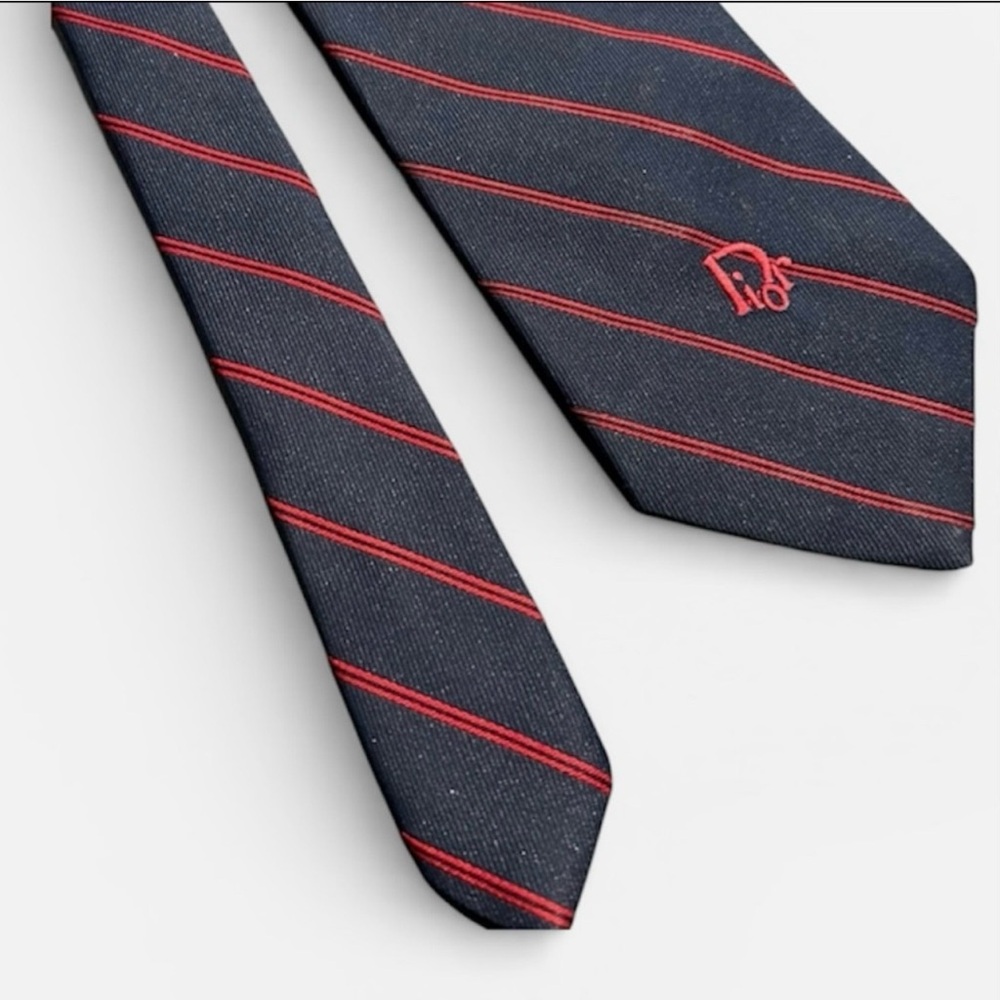 Vintage Christian Dior Tie - 1970s Monsieur Collection [Archival Discontinued]